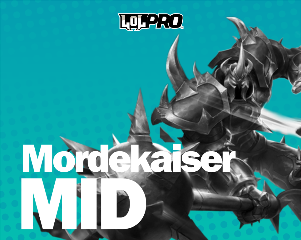 Mordekaiser Mid Build e Runas de League of Legends